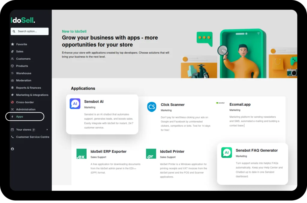 IdoSell app store