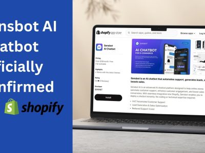 Sensbot confirmed b< Shopify